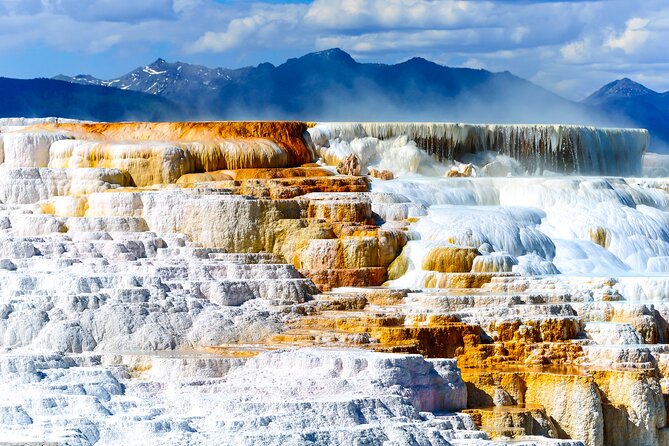Yellowstone National Park Self-Guided Driving Audio Tour - Easier stops that add up: Falls, Paintpots, and the geyser basins