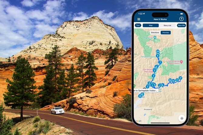 Zion National Park Self-Guided Driving & Shuttling Tour - Before you hit the road: offline download, phone pairing, and permits