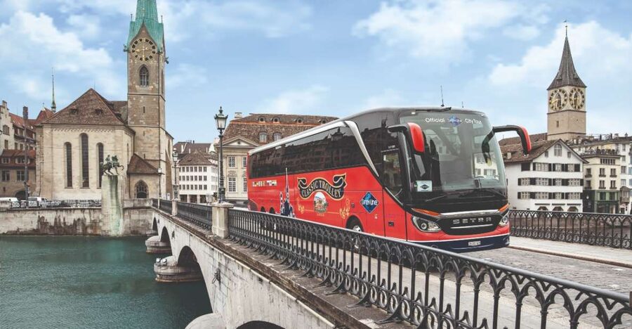Zurich: City Bus Tour with Audio Guide and Lake Cruise - Meeting at Sihlquai: how to find your bus fast