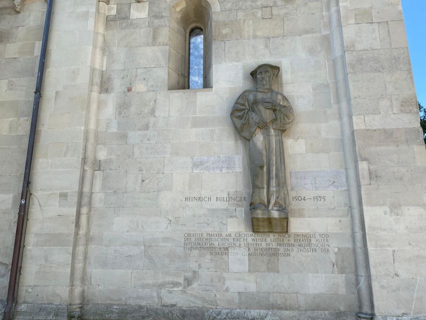 Zurich in the Mirror of the Past: Self-Guided Audio Tour - Monuments and names you’ll recognize: Escher, Pestalozzi, Zwingli, Waldmann
